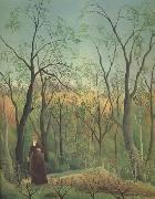 Henri Rousseau Promenade in the Forest of Saint-Germain Spain oil painting artist